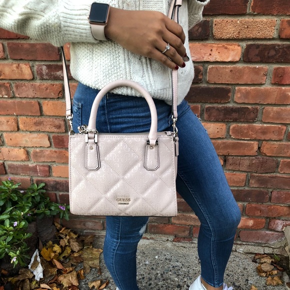 Blush pink guess mini bag - Picture 5 of 6